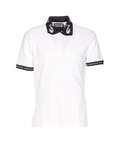 Logo Trimmed Regular Polo Shirt - Versace Jeans Couture - Modalova