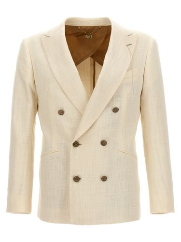 Double-breasted Blazer - Maurizio Miri - Modalova