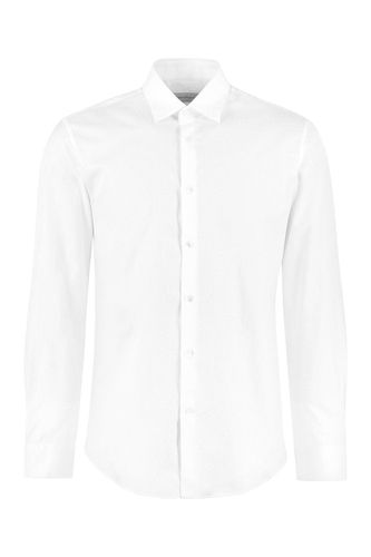 Gancini Printed Buttoned Shirt - Ferragamo - Modalova