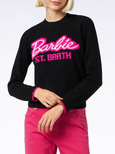 Woman Crewneck Sweater With Barbie Print Barbie Special Edition - MC2 Saint Barth - Modalova