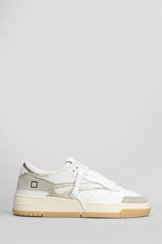 D. A.T. E. Torneo Sneakers In Leather - D.A.T.E. - Modalova