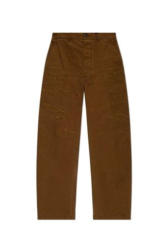 Distressed Straight-leg Pants - Dsquared2 - Modalova