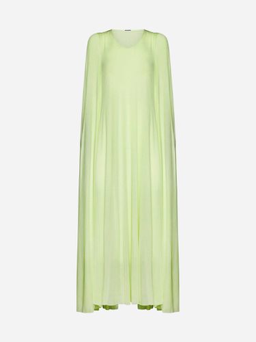 Jil Sander Viscose Cape Long Dress - Jil Sander - Modalova