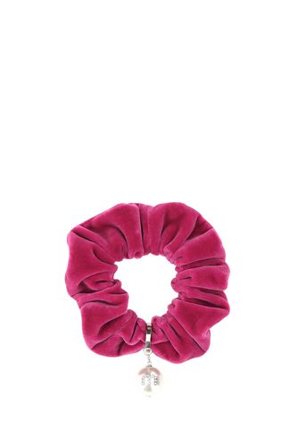 Miu Miu Fuchsia Velvet Scrunchie - Miu Miu - Modalova