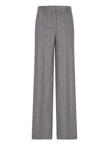 Incotex Pinstriped Straight Pants - Incotex - Modalova