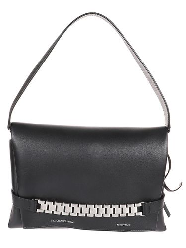 Brushed Silver Chain Pouch Bag - Victoria Beckham - Modalova