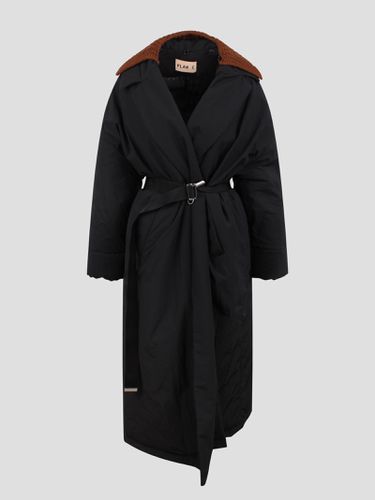 Plan C Padded Long Coat - Plan C - Modalova