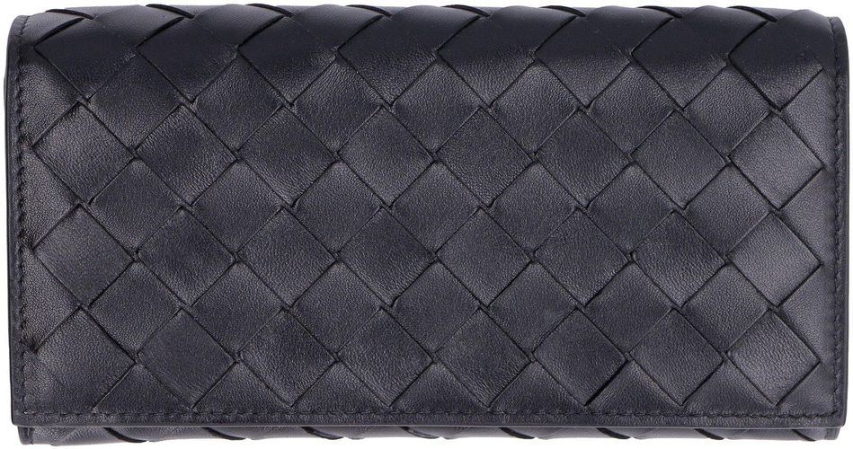 Intrecciato Flap Over Wallet - Bottega Veneta - Modalova