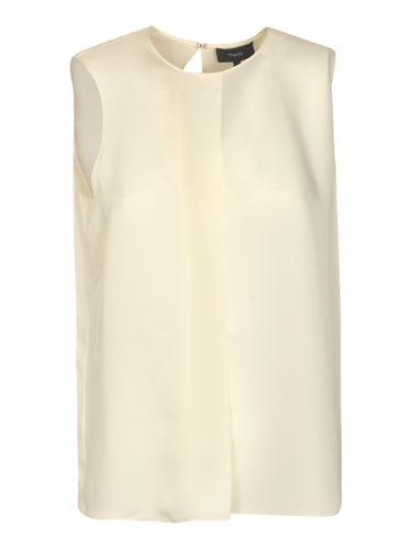 Keyhole Detail Sleeveless Top - Theory - Modalova