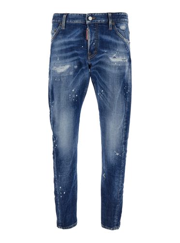 Stretch Denim Sexy Twist Jeans - Dsquared2 - Modalova