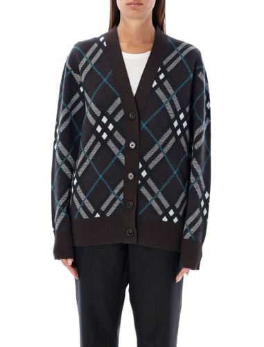 Burberry London Checked Cardigan - Burberry London - Modalova