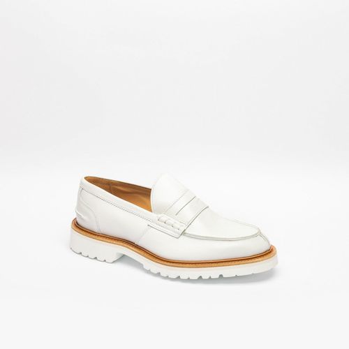 Tricker's White Calf Penny Loafer - Tricker's - Modalova