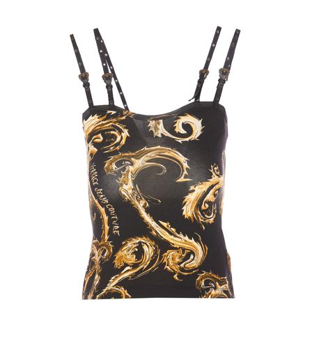 Baroque Printed Slim Fit Vest - Versace Jeans Couture - Modalova