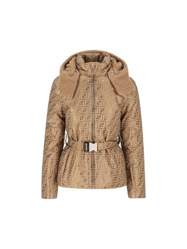 Fendi Ski Belted Monogrammed Jacket - Fendi - Modalova