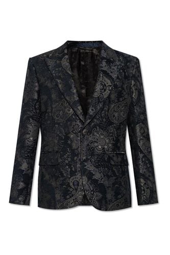 Paisley Jacquard Single-breasted Blazer - Etro - Modalova