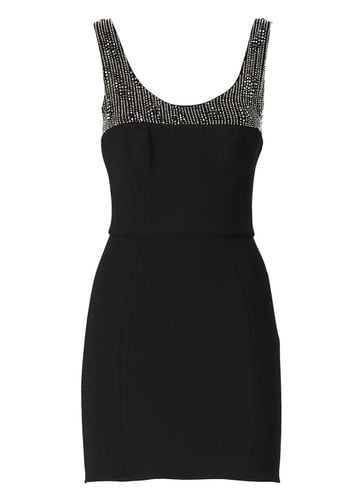 Short Dress With Beads - Elisabetta Franchi - Modalova