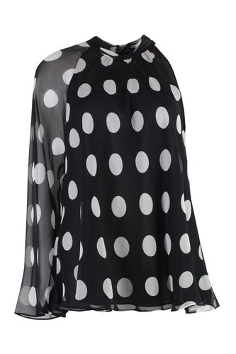 Carella Polka-dot Silk Blouse - Max Mara Studio - Modalova