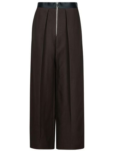 Marine Brown Viscose Blend Pants - Khaite - Modalova