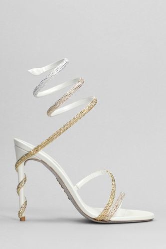 Margot Sandals In White Leather - René Caovilla - Modalova