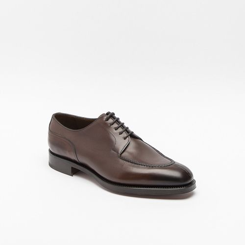 Dark Oak Antique Calf Derby Shoe - Edward Green - Modalova