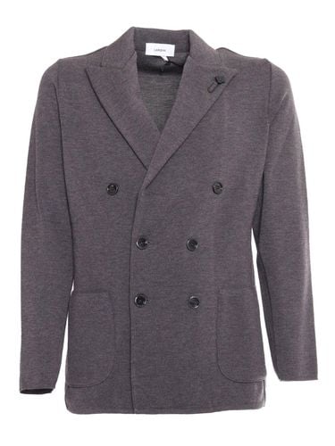 Lardini Man Knitted Jacket - Lardini - Modalova