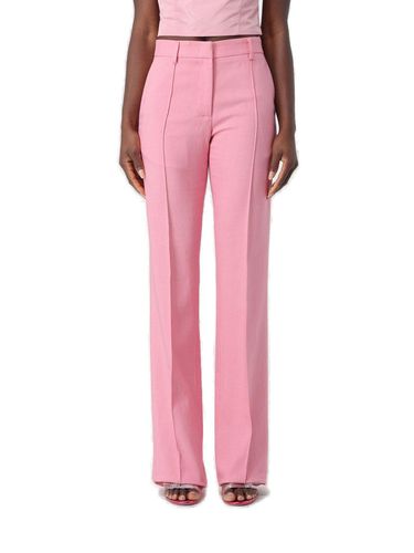 Straight-leg Pleated Tailored Trousers - MSGM - Modalova