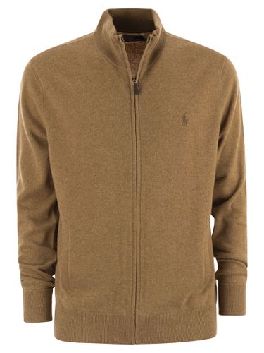 Wool Sweater With Zip - Polo Ralph Lauren - Modalova