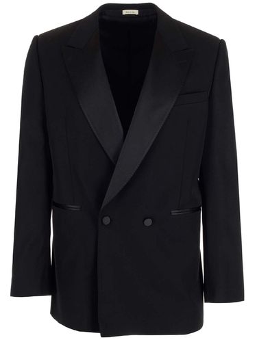 Double-breasted Tuxedo Blazer - Alexander McQueen - Modalova