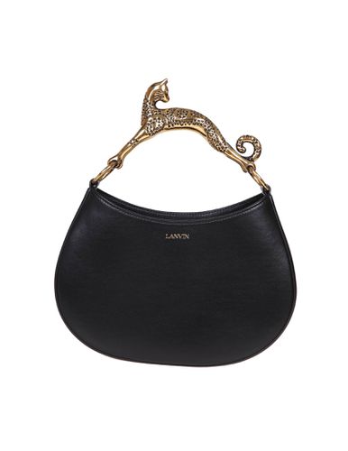 Hobo Cat Bag In Leather - Lanvin - Modalova