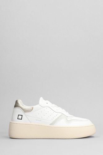 D. A.T. E. Step Sneakers In Leather - D.A.T.E. - Modalova