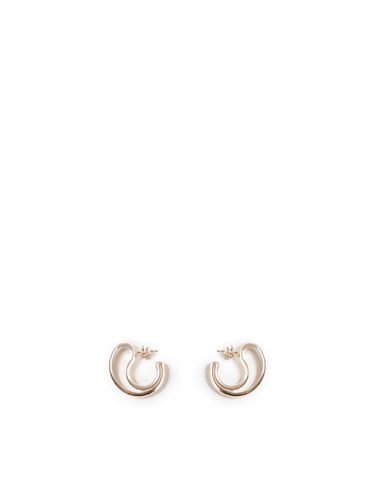 Semicircles Drop Earrings - Bottega Veneta - Modalova