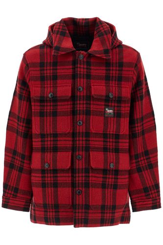 Plaid Cruiser Hooded Jacket - Woolrich - Modalova