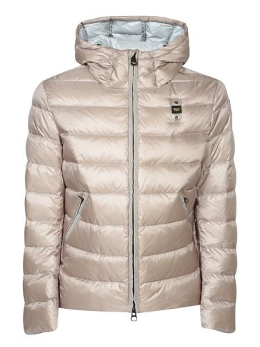 Blauer Acton Grey Down Jacket - Blauer - Modalova