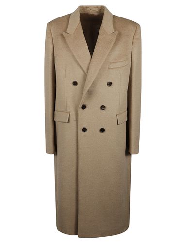 Lardini Double-breasted Long Coat - Lardini - Modalova