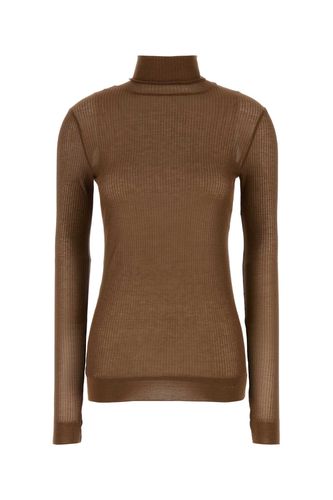 Light Brown Viscose Blend Top - Lemaire - Modalova