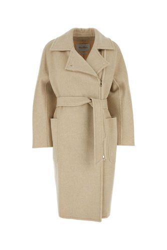 Max Mara Sand Wool Agosto Coat - Max Mara - Modalova