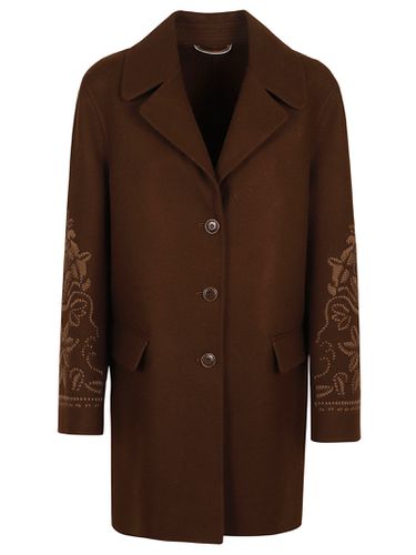 Single-breasted Coat - Ermanno Scervino - Modalova