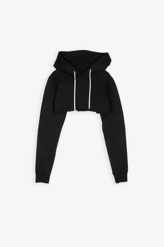 Felpa - Cropped Hoodie Black cotton cropped hoodie - Cropped hoodie - DRKSHDW - Modalova