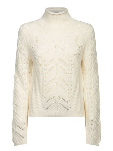 Gustavia Ivory Wool And Cashmere Sweater - Loulou Studio - Modalova