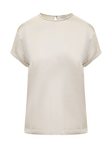 Brunello Cucinelli Monile T-shirt - Brunello Cucinelli - Modalova