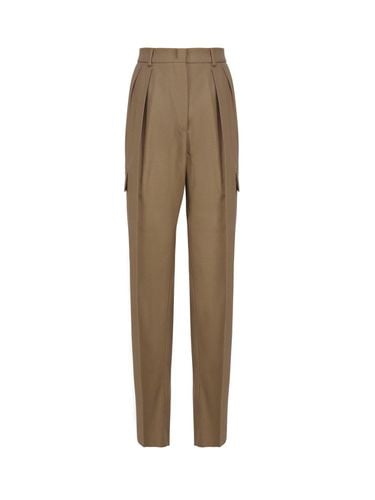 High Waist Straight Leg Trousers - SportMax - Modalova