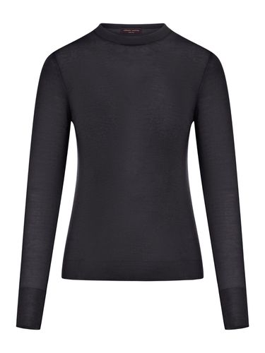 Crewneck Knit Sweater - Roberto Collina - Modalova