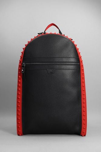 Backparis Backpack In Black Canvas - Christian Louboutin - Modalova