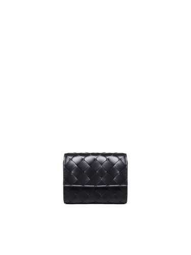 Intreccio Wallet In Calfskin - Bottega Veneta - Modalova