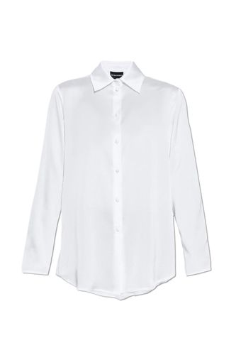 Emporio Armani Satin Shirt - Emporio Armani - Modalova