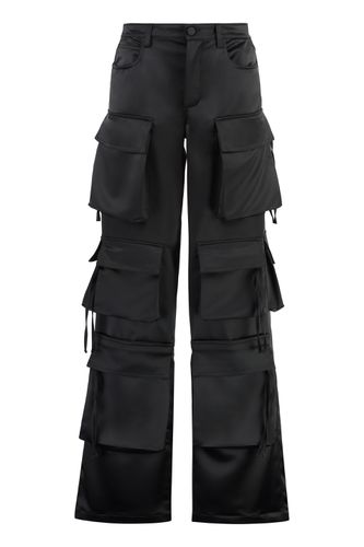 Satin Cargo Pants - Giuseppe di Morabito - Modalova