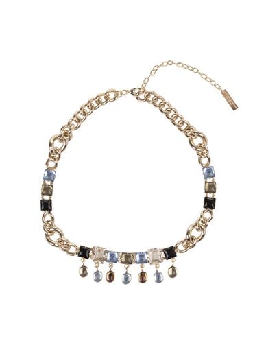 Chain Necklace With Stones - Ermanno Scervino - Modalova