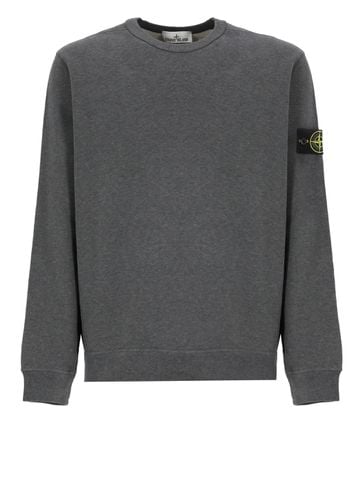 Compass Patch Crewneck Sweatshirt - Stone Island - Modalova