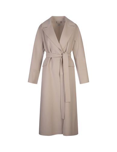 S Max Mara Beige Malika Long Coat - 'S Max Mara - Modalova