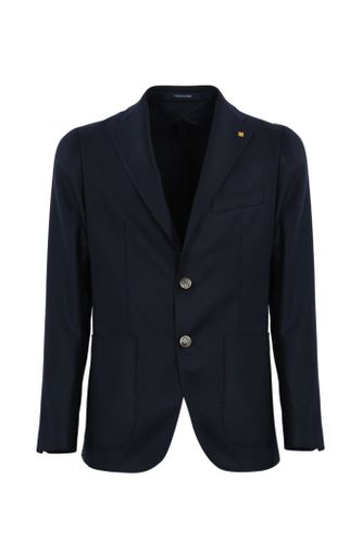 Single-breasted Wool And Cashmere Jacket - Tagliatore - Modalova